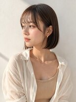 ルシードスタイルボーグルレディース(LUCIDO STYLE BOGL Lady's)&nbsp;長めショートボブナチュラルストレートボブニュアンスボブ小顔