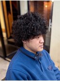 【山本智文】アフロパーマ