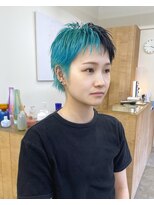 オト(Oto)&nbsp;ターコイズブルー×ベリーショート