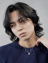 アンサー 原宿(ANSWER)&nbsp;原宿センターパートニュアンスパーマフェザーパーマセンター分け