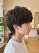 ルードノエル(Rue de noel)&nbsp;Men's/ミディアム/シャグレイヤー/ダークブラウン