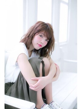 ステラ フラップ(STELLA FLAP) 軽さと柔らかさがミックス☆ゆる甘Aラインロブ