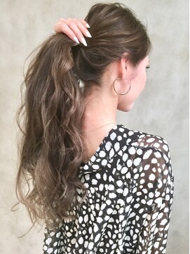 リルア 博多(LIRUA) バレイヤージュ×グレートベージュ