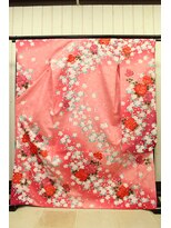 ルナクレセント (Luna crescent)&nbsp;振袖B-10 ￥14500～(着付料込み)　＊　成人式プラン ￥20000～