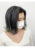 グレーハイライトカラー　stylist/miaki