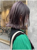 〈清澄白河 半個室〉切りっぱなし/グレーパープル