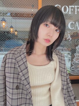 ルービック(Rubik's) ウルフヘア×インナーデザインカラー