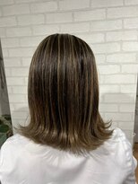 ビス ヘア アンド ビューティー 西新井店(Vis Hair＆Beauty)&nbsp;20代30代ハイライトバレイヤージュブリーチ立体感透け感