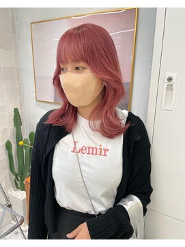 ローウェ 渋谷(Louwe) ピンクカラー