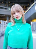 【GEEKS渋谷】ブロンドベージュ/ナチュラルウルフ/春カラー