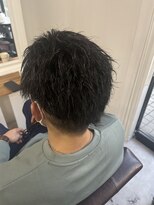 トータルビューティーサロン ディーグレース(TotalBeautySalon D.Grace)&nbsp;ツーブロック強めツイストスパイラル