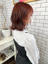 リール(THE RIRE.)&nbsp;＊THE  RIRE. ピンクブラウン×インナーオレンジ＊