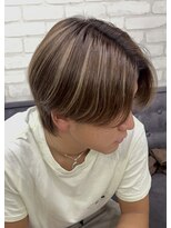 ココテラス(coco terrace)&nbsp;メンズハイライト/ディカプリオ風カラー/メンズデザインカラー