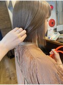 ブリーチなしハイトーン