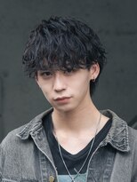 ネイビー 表参道(NAVY) 波巻きパーマ　メンズパーマ　ツイスパ　メンズカット