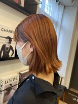 ペイジバイネオリーブ 吉祥寺店(Paige by Neolive)&nbsp;前髪/マチルダボブ/ピンクベージュ/インナーグレージュ