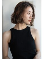 エインアンリー 明治神宮前(AIN.ANLY.)&nbsp;★黒髪クラゲヘアーオリーブグレー小顔ココアベージュ韓国ヘア