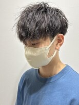 ニアウ 太田店(Niau)&nbsp;メンズマッシュ波巻きスパイラルパーマツイストスパイラルパーマ