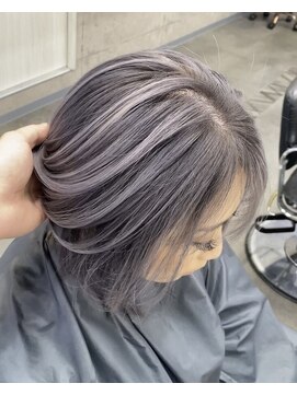 ウル 岡山駅店(ULu.) 髪質改善ハイトーンバレイヤージュハイライトブリーチ岡山倉敷