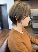【畑中正敏】丸みショート/小顔ショート/ひし形ショート