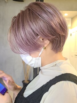 エリマバイフィフス 調布(elima by fifth) ハンサムショート/ラベンダーカラー/ミルクティー/大人ショート