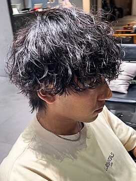 オンド(Onde) ミニウルフ波巻きスパイラルパーマ