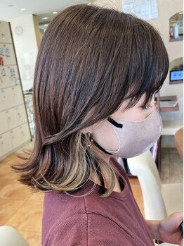 ヴィサージュオーク(VISAGE oak)の写真/指通りなめらかでダメージレスな仕上がりに!お客様に満足して頂けるような商材/商品を多数取り揃えてます。
