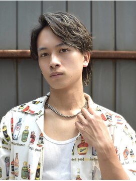 フリーク バーバーショップ 都島店(FREAK BARBER SHOP) フェザーパーマ