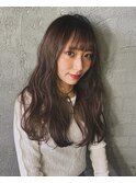 ミネラルケア秋色マロンベージュ×艶ふんわり巻き髪