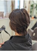 乾かしただけで綺麗なヘアスタイル