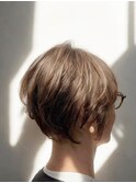 40代　50代　くびれショートボブ2503