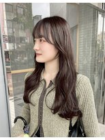 イン(in.)&nbsp;ワンホン/艶髪/ダークブラウン
