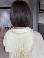 ヌグ(nugu)&nbsp;ミニボブ×オリーブベージュ