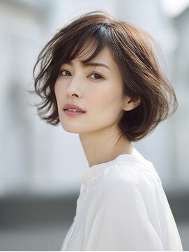 アルトリスト(Altruist Aging×HAIR&SPA) ★暗めカラーグランマッシュフェイスフレーミングデザインカラー