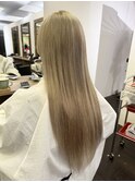 10代20代30代インスタ人気シールエクステハイトーンロング透明感