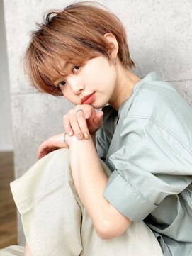 アグ ヘアー リーズン 八戸類家店(Agu hair Reason) 《Agu hair》大人可愛い丸みショート
