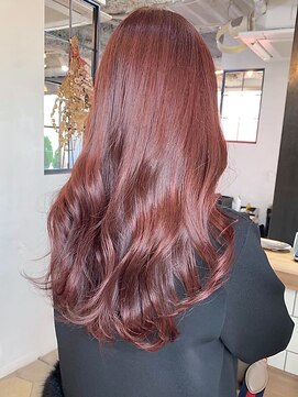 リコバイアフロート(riko by afloat) 艶髪/透明感カラー/ピンクベージュ