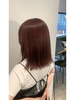 チル(chill)&nbsp;秋色カラー×縮毛矯正