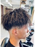 【20代 男性】ロンドンツイスパフェード（大宮/バーバー）