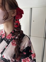 ディシェーレローブ(die Schere Lob)&nbsp;浴衣美人に＊編みおろしアレンジ