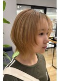 ハイトーンショートレイヤー/ボブレイヤー/似合わせレイヤー