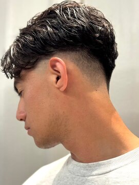 ヒロギンザ 難波店(HIRO GINZA) フェード×ナチュラルパーマ