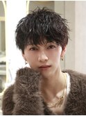 men"s/メンズ/フェザーパーマ/シャドウパーマ/韓国ヘア/マッシュ