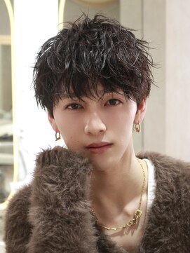 ロンドリメゾン 原宿(Lond re Maison.) men"s/メンズ/フェザーパーマ/シャドウパーマ/韓国ヘア/マッシュ