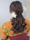 リサ 恵比寿(risa.)の写真/【卒業式袴着付け＋ヘアセット￥9500】電話予約限定で受付♪