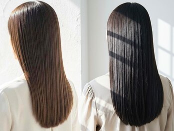 ラ ブレス 大阪梅田(LaBless)の写真/《自分磨きの時》暖房によるパサつきも怖くない!ごわつく髪もLaBlessの技術でシルクのような指通りへ。