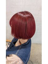 ティーズピーク(ty s peak)&nbsp;ワンブリーチでRedカラー