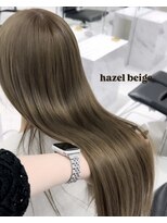 スウィープ 平尾(sweep)&nbsp;ヘーゼルベージュ/透明感/ダブルカラー/髪質改善/平尾