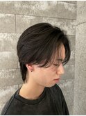 MEN’S HAIR/サーフカール/刈り上げセンターパート/伊勢崎