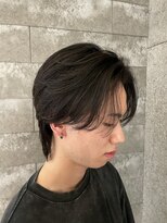 ニアウ 伊勢崎連取店(Niau)&nbsp;MEN’S HAIR/サーフカール/刈り上げセンターパート/伊勢崎